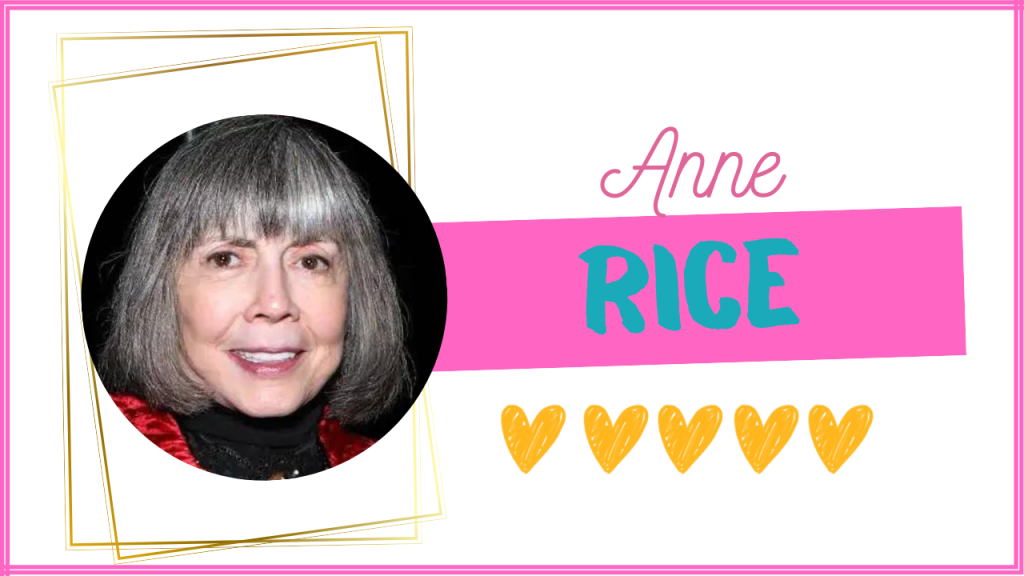 Libros de Anne Rice en Orden Cronológico